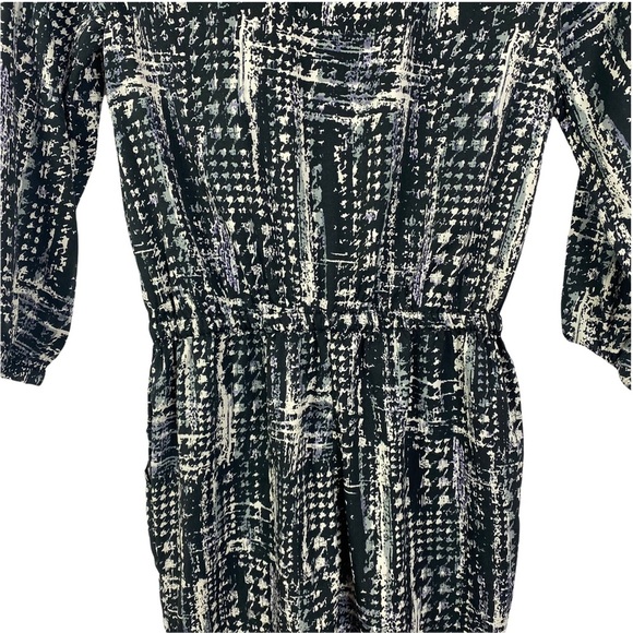 W118 Walter Baker jumpsuit Peavy jumpsuit in inked houndstooth Abstract Size XS - Picture 8 of 12